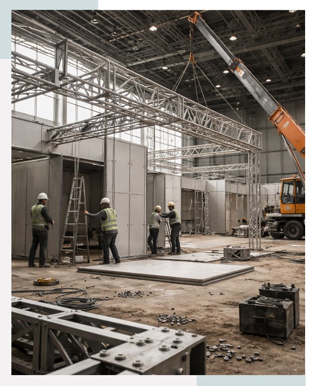 Строительство выставочных павильонов в Зеленокумске от 35637 р.| СтальСтрой
